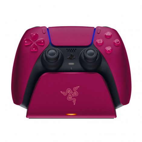 Razer Universal Quick Charging Stand for PlayStation 5, Cosmic Red Razer | Universal Quick Charging Stand for PlayStation 5 - 5
